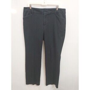 Eddie Bauer Women's Mercer Fit Black Pants - Size 14